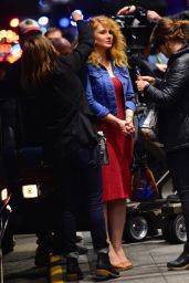 Bryce Dallas Howard - On the Set of Gold in NYC