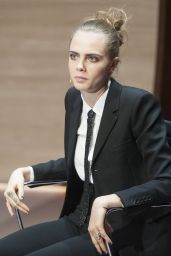 Cara Delevingne - Women in The World Summit in London, October 2015