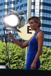 Charissa Thompson - On the Set of Extra in Universal City, october 2015