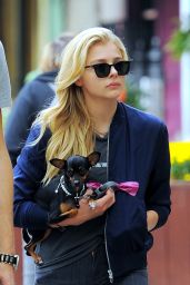 Chloe Moretz - Out in New York City, October 2015