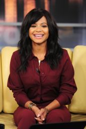 Christina Milian - Good Day New York in NYC, October 2015