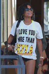 Christina Milian - Out Shopping in Los Angeles, September 2015