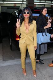 Christina Milian Style - at HuffPost Live in New York, October 2015
