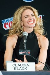 Claudia Black - 2015 New York Comic-Con