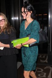 Courteney Cox - Palms Restaurant in West Hollywood, October 2015