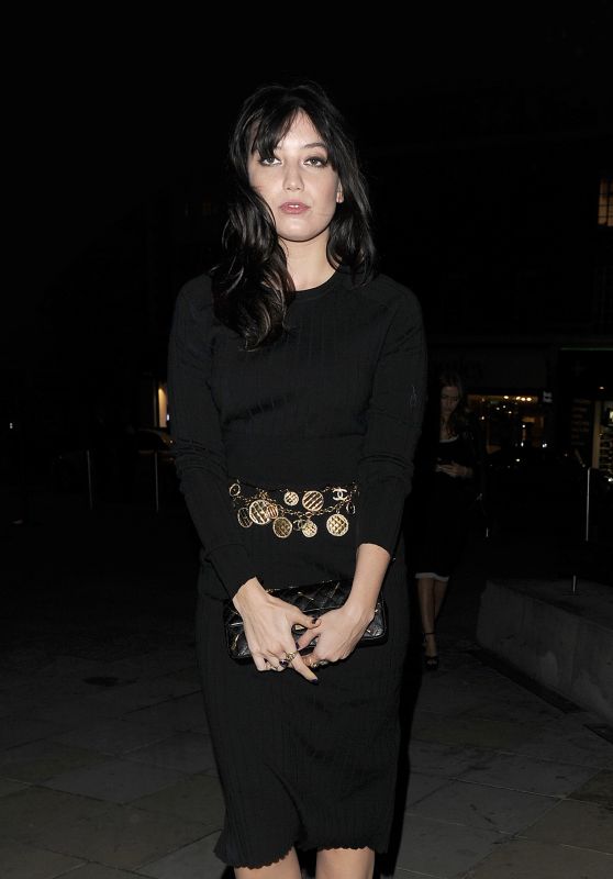 Daisy Lowe - Chanel Mademoiselle Prive Party in London, October 2015