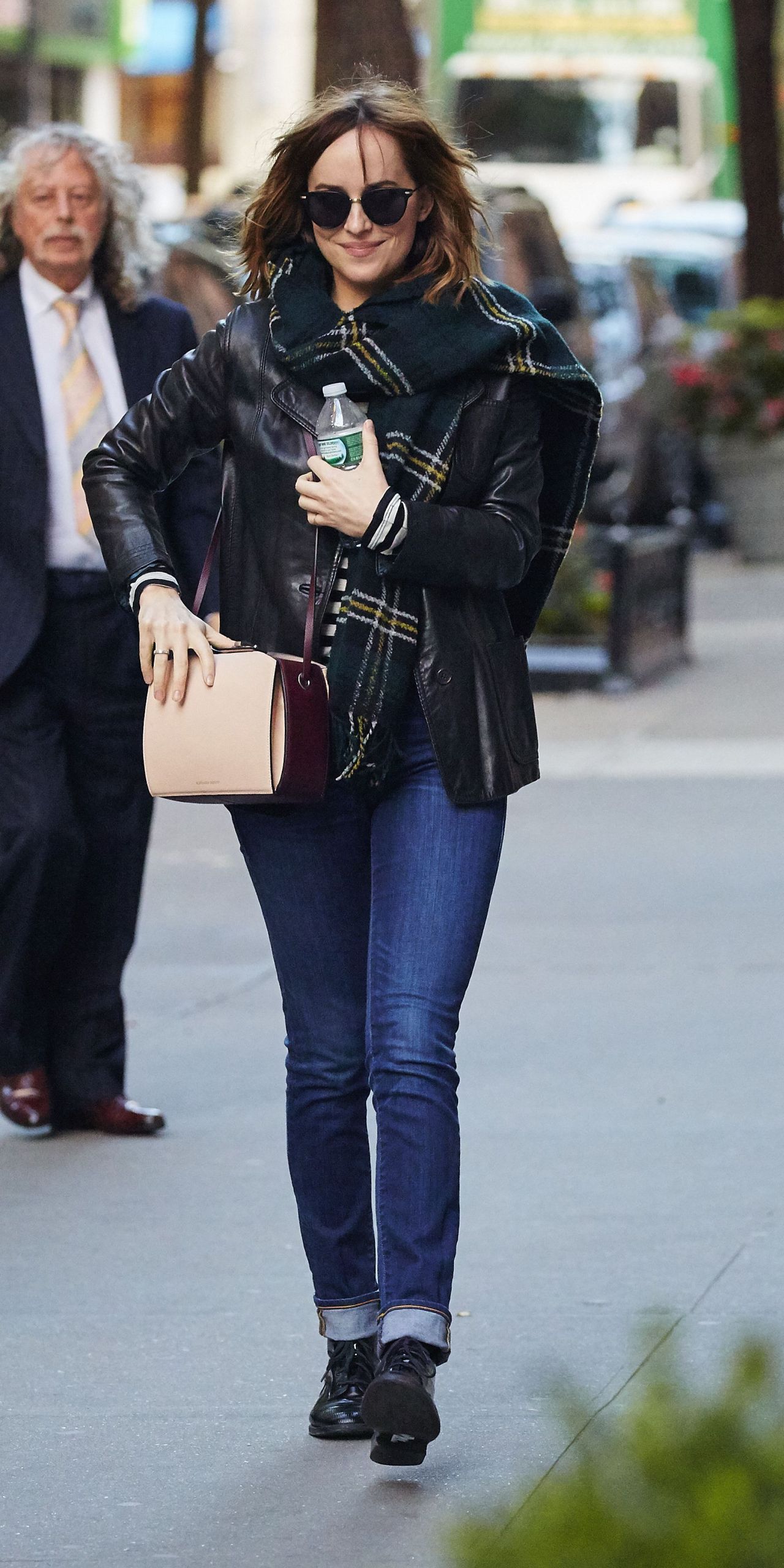 Dakota Johnson West Village October 12, 2015 – Star Style