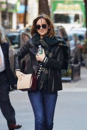 Dakota Johnson Casual Style - Out in New York City, October 2015