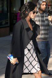 Demi Lovato - Arriving at the GMA Studios in New York City, October 2015