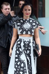 Demi Lovato - Leaving Her Htel in NYC, October 2015