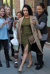 Demi Lovato Leaving the Greenwhich Hotel in New York City, October 2015