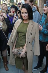 Demi Lovato Leaving the Greenwhich Hotel in New York City, October 2015