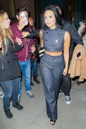Demi Lovato Night Out - Leaving Her Hotel in NYC, October 2015