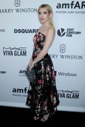 Emma Roberts – 2015 amfAR’s Inspiration Gala Los Angeles in Hollywood