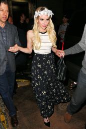 Emma Roberts - Leaving Teen Vogue Party in Los Angeles, October 2015