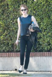 Emma Stone - Out in LA, October 2015