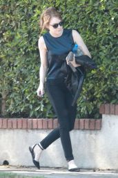 Emma Stone - Out in LA, October 2015
