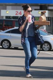 Emmy Rossum - Grabbing Lunch at Hugo