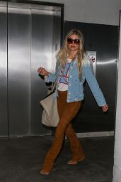 Fergie Airport Style - at LAX, October 2015