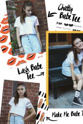 Genevieve Hannelius - G by G Clothing Line Lookbook 2015 