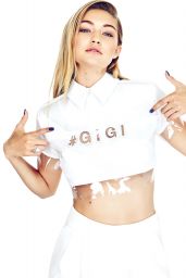 Gigi Hadid - Photshoot for Elle Magazine Canada - November 2015