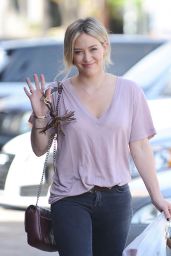 Hilary Duff - Shopping in Studio City, October 2015