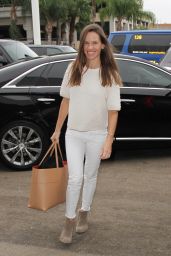 Hilary Swank Airport Style - at LAX in Los Angeles, October 2015