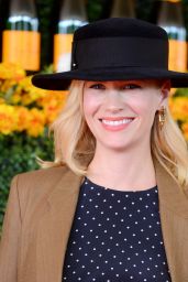 January Jones – 2015 Veuve Clicquot Polo Classic in Pacific Palisades