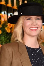 January Jones – 2015 Veuve Clicquot Polo Classic in Pacific Palisades