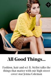 Jenna Coleman - Stylist Magazine Issue 290