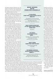 Jennifer Connelly - More Magazine US November 2015 Issue