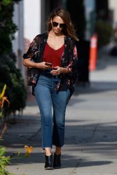 Jessica Alba - Out in Los Angeles, October 2015