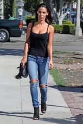 Jessica Lowndes Booty in jeans - Out in Los Angeles, October 2015