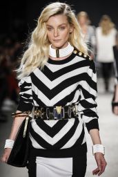 Jessica Stam - Runway at Balmain x H&M Collection Launch Event in New York