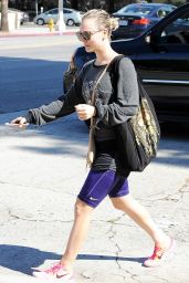 Kaley Cuoco - Leaving Yoga Class in Los Angeles, October 2015