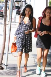 Karrueche Tran Casual Style - Out in Los Angeles, October 2015