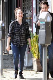 Kat Dennings - Out in West Hollywood, October 2015