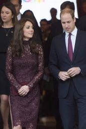 Kate Middleton - Chinese State visit in London - October 2015