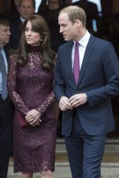 Kate Middleton - Chinese State visit in London - October 2015