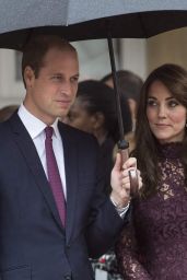 Kate Middleton - Chinese State visit in London - October 2015