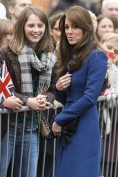 Kate Middleton - Her First Official Cisit to Dundee, October 2015