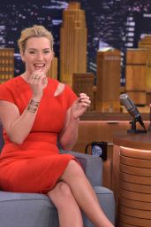 Kate Winslet - The Tonight Show With Jimmy Fallon, October 2015