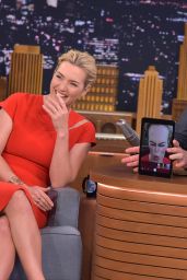 Kate Winslet - The Tonight Show With Jimmy Fallon, October 2015