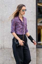 Keira Knightley Street Style - Out in New York City, October 2015
