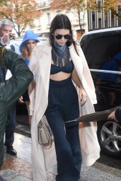 Kendall Jenner - Arriving at L