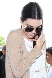 Kendall Jenner at LAX Airport, October 2015