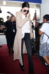 Kendall Jenner at LAX Airport, October 2015