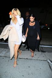 Kylie Jenner& Kim Kardashian at Craig