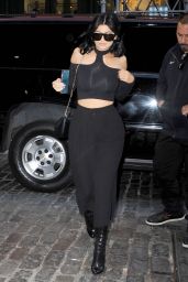 Kylie Jenner Night Out Style - NYC, October 2015