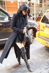 Kylie Jenner Style - Out and about in Soho, NYC, October 2015
